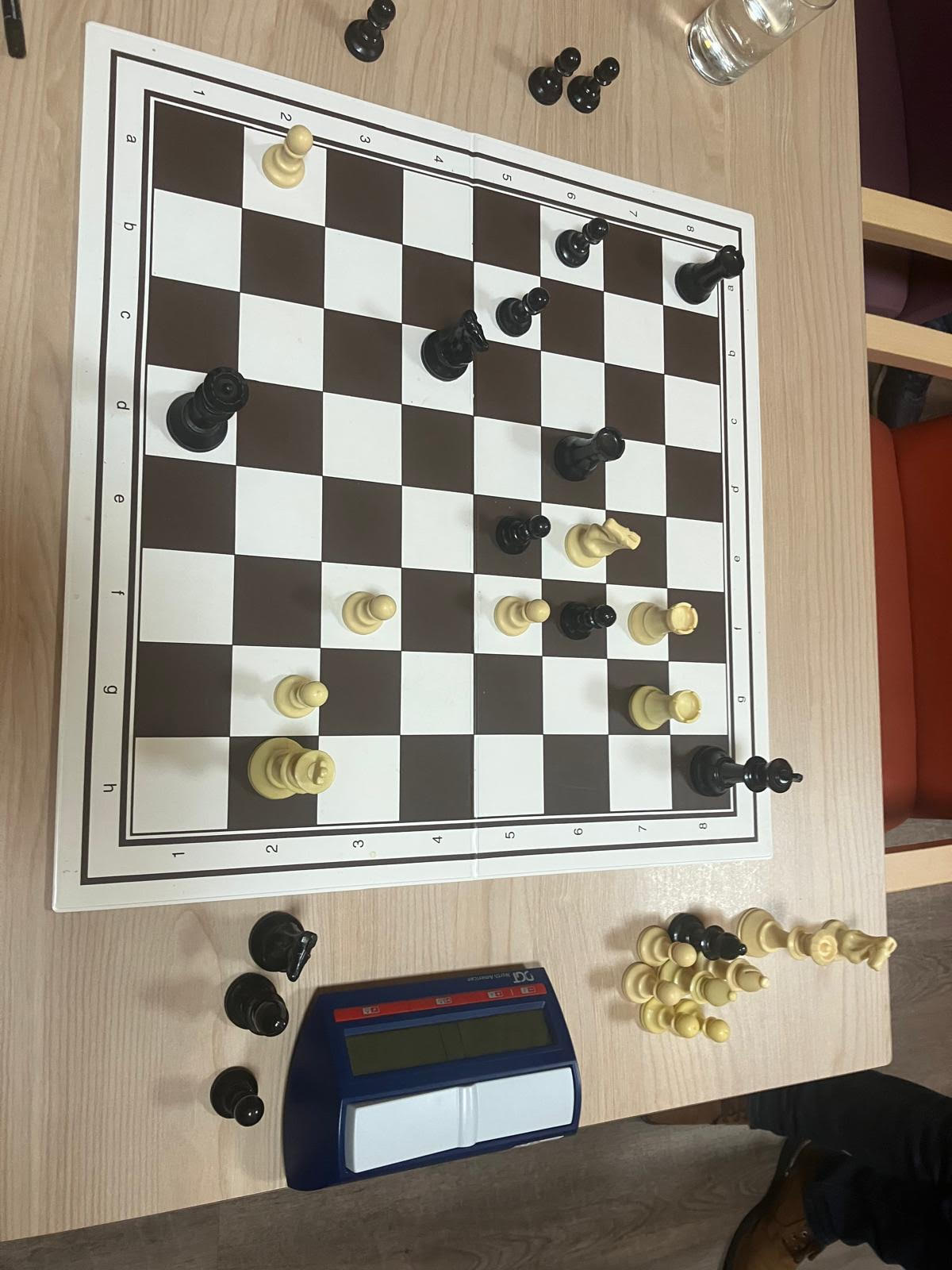 Frans J Vs Marnix Eindstand