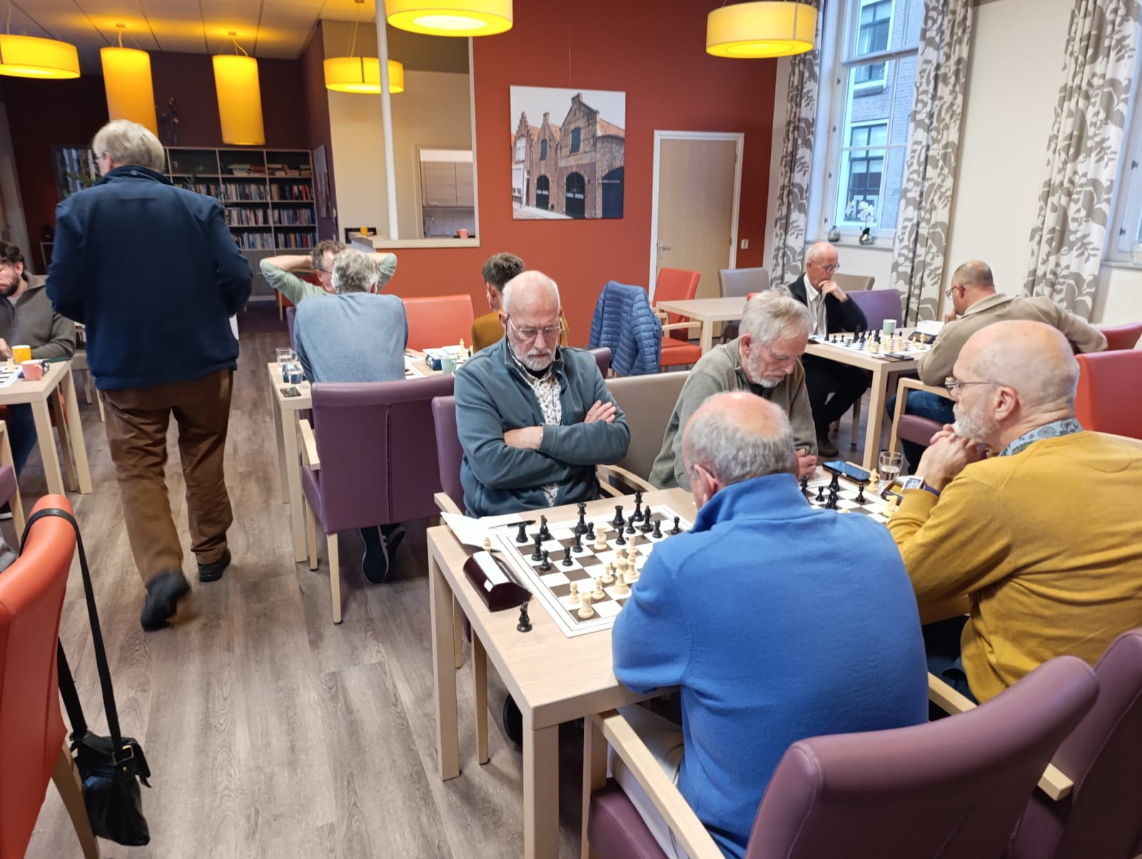 Van Dalsen en Baakman namen het op tegen Nijman en Vieveen
